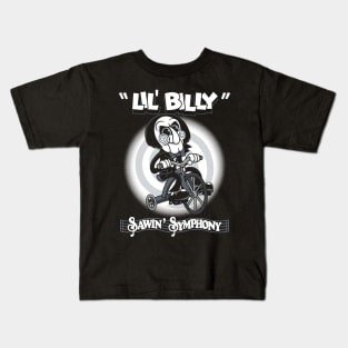 Lil' Billy the Puppet - Creepy Cute Vintage Cartoon Horror - Rubberhose Kids T-Shirt